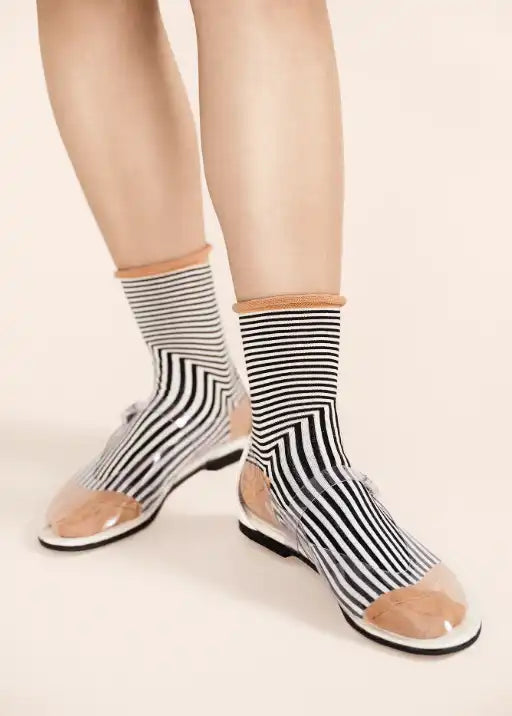 Corbusier Crew Socks - Black