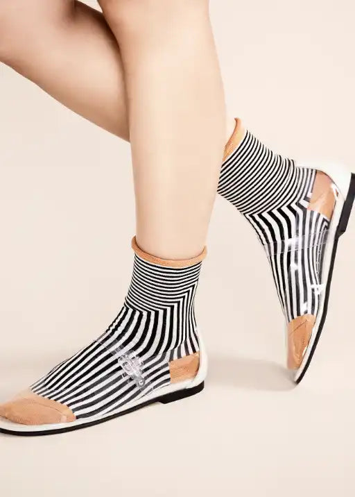 Corbusier Crew Socks - Black