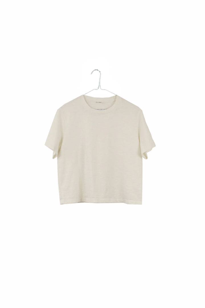 Crop Tee - Natural