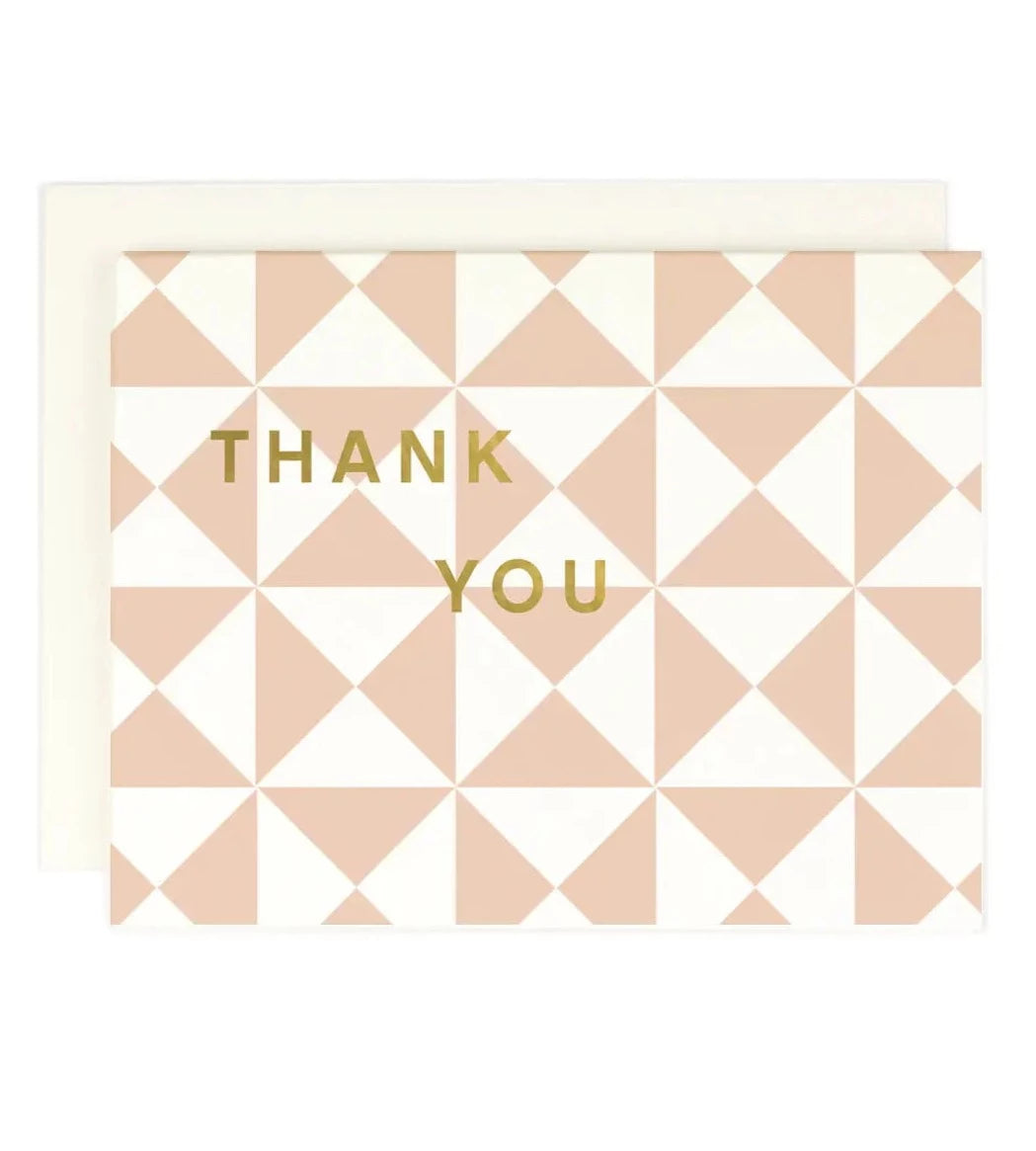 Pinwheel Thank You Card